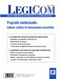 Revue Legicom, no 53